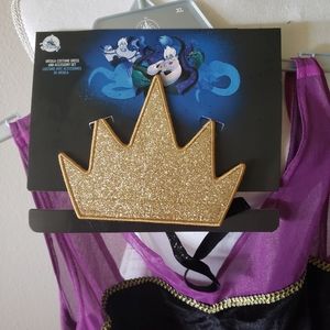 Disney Other - XL Disney Ursula Tutu Costume with Crown Disney Other - XL Disney Ursula Tutu Costume with Crown